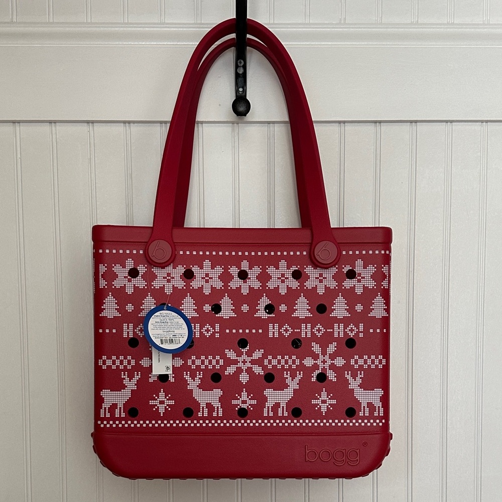 Christmas Bogg Bag Tote